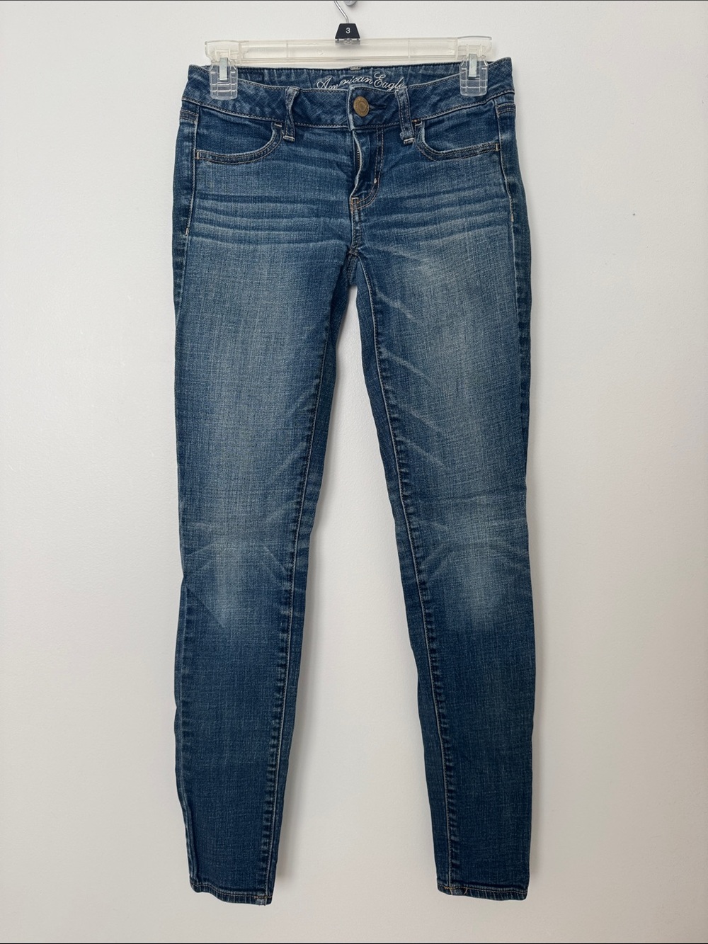 American Eagle Classic Mid-Rise Women’s Jeggings - Blue